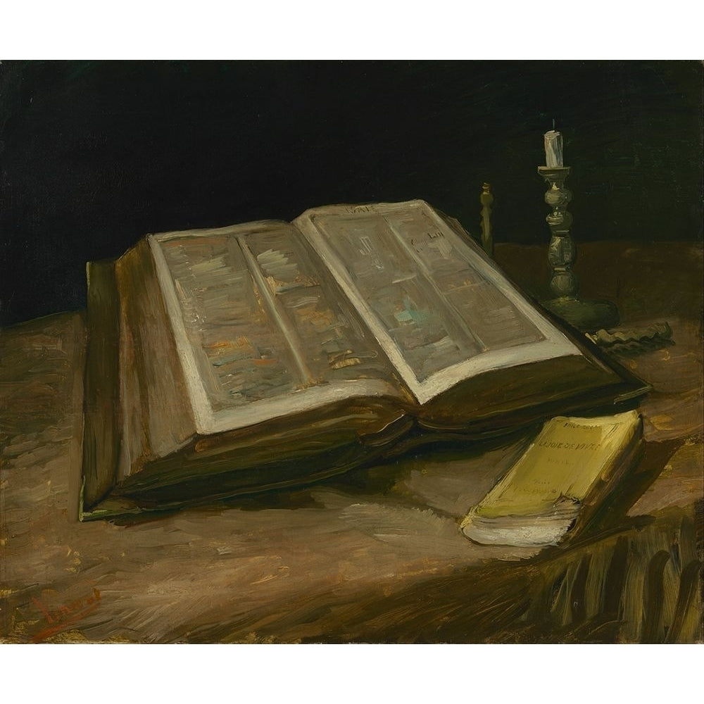 Still life with Bible by Vincent van Gogh-VARPDX57577 Image 1