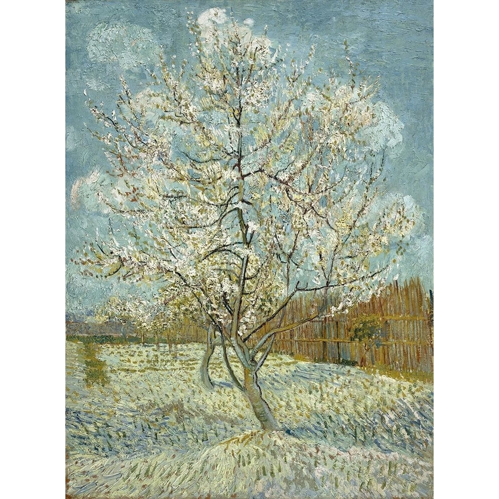 The pink peach tree by Vincent van Gogh-VARPDX57567 Image 1