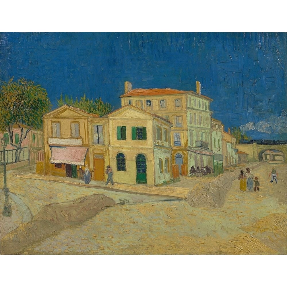 The yellow house by Vincent van Gogh-VARPDX57568 Image 1