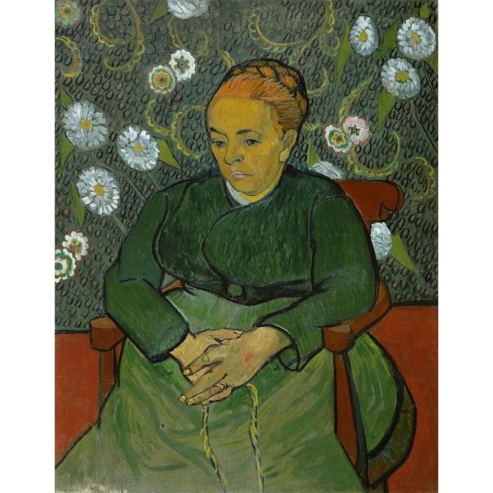 Portrait of Madame Roulin by Vincent van Gogh-VARPDX57596 Image 1