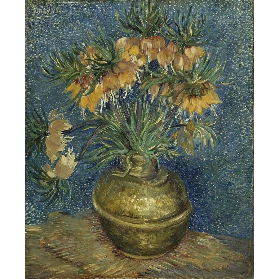 Imperial Fritillaries in a Copper Vase by Vincent van Gogh-VARPDX57605 Image 1