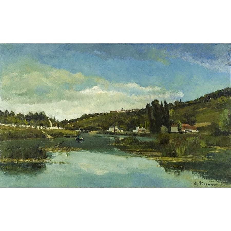 The Marne at Chennevieres by Camille Pissarro-VARPDX57647 Image 1