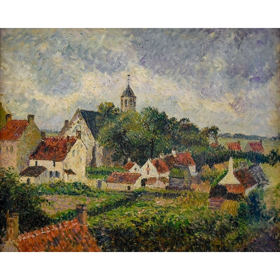 The village of Knokke by Camille Pissarro-VARPDX57707 Image 1