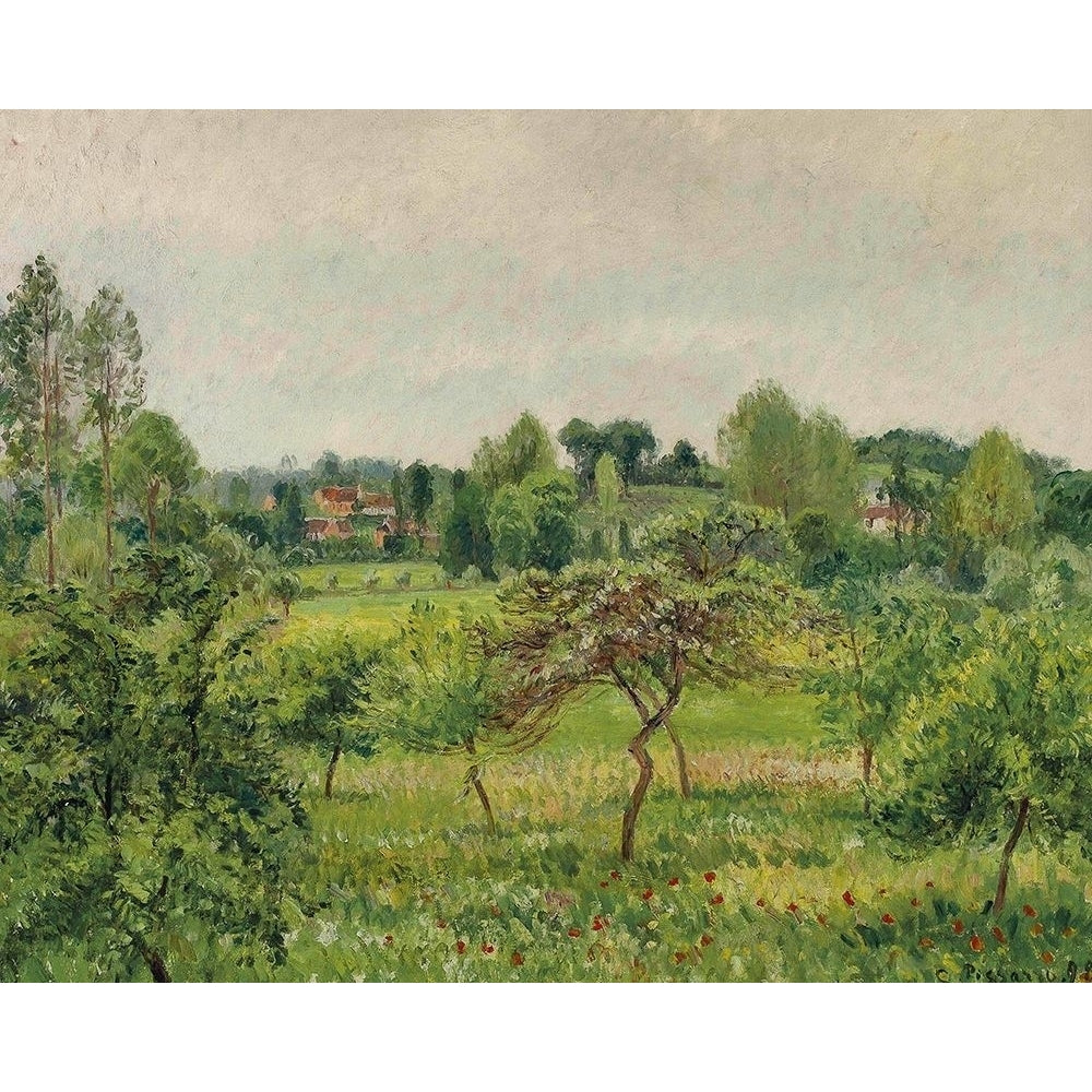 June rainy weather Eragny by Camille Pissarro-VARPDX57710 Image 1