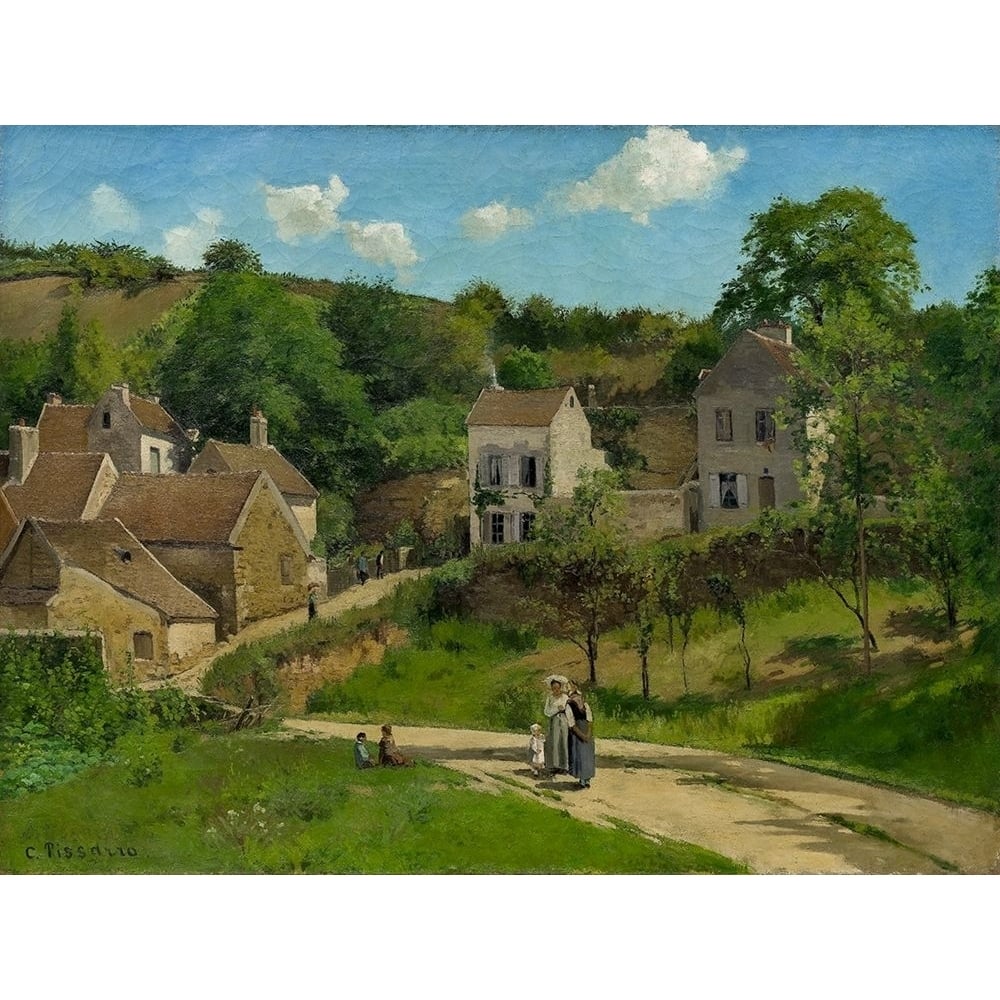 The Hermitage at Pontoise by Camille Pissarro-VARPDX57775 Image 1