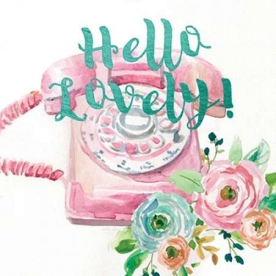 Hello Lovely! Poster Print by Studio Rofino-VARPDX577ROF1045 Image 1