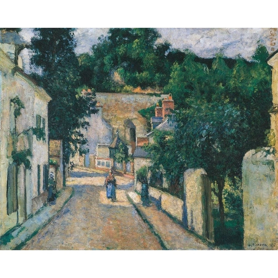 Rue de L__Hermitage a Pontoise by Camille Pissarro-VARPDX57801 Image 1