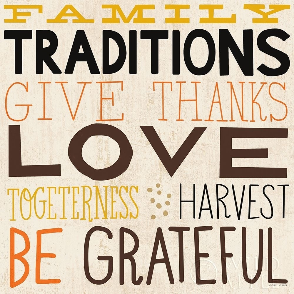 Family Traditions Poster Print by Michael Mullan-VARPDX57874 Image 1