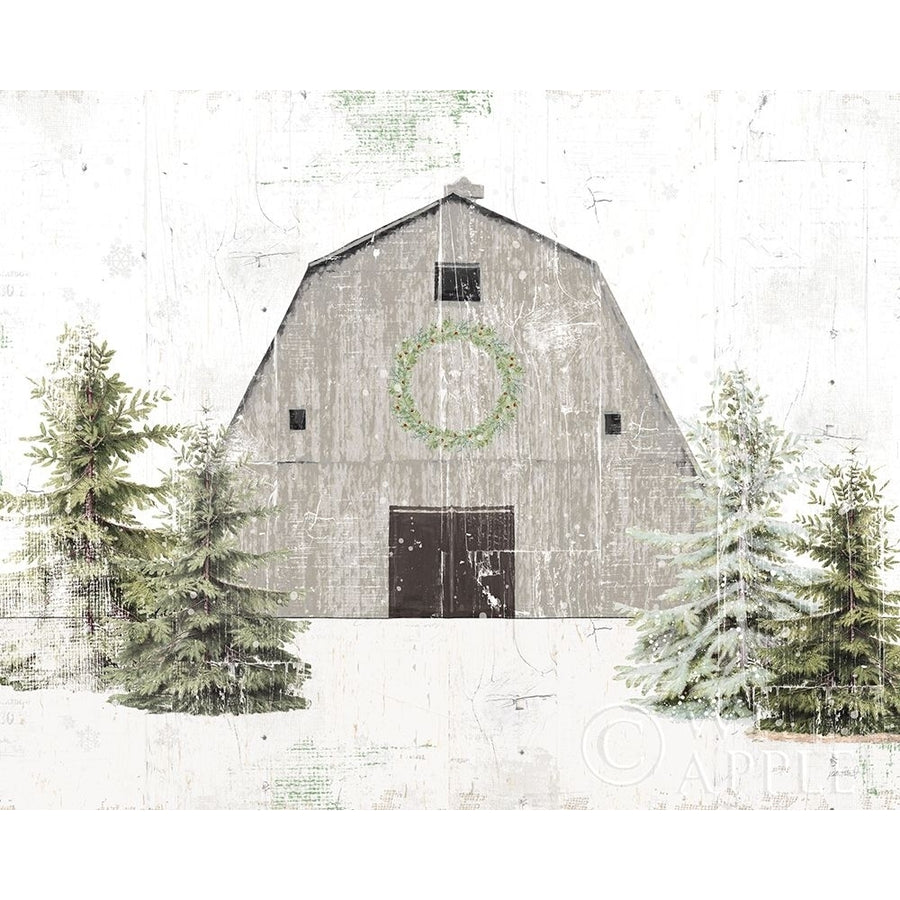 Holiday Barn Poster Print by Katie Pertiet-VARPDX57871 Image 1