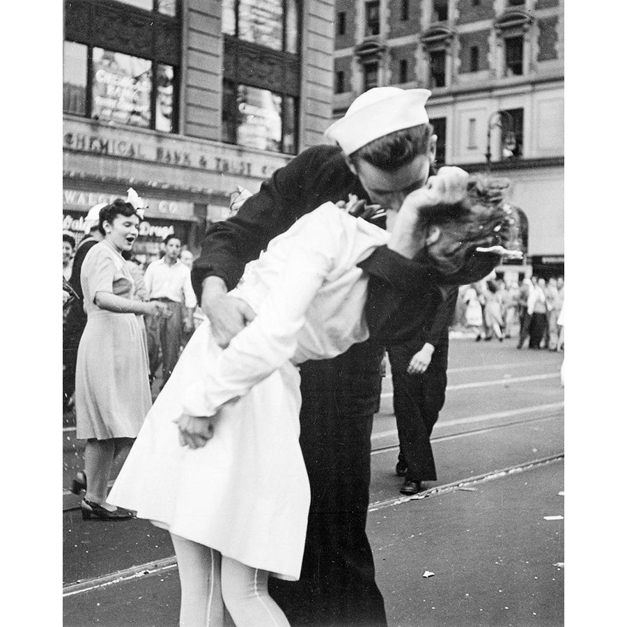 York City celebrating the surrender of Japan by Victor Jorgensen-VARPDX57888 Image 1