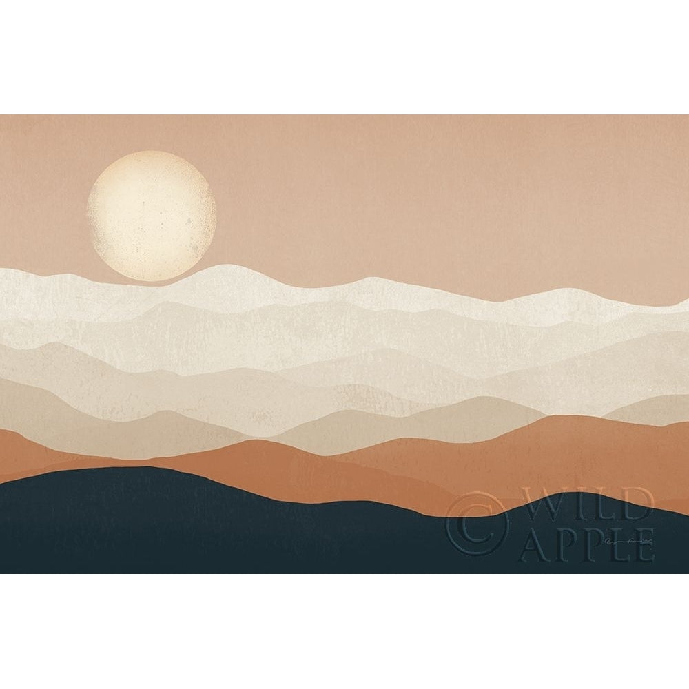 Mojave Mountains and Moon Crop Poster Print by Ryan Fowler-VARPDX57931 Image 1