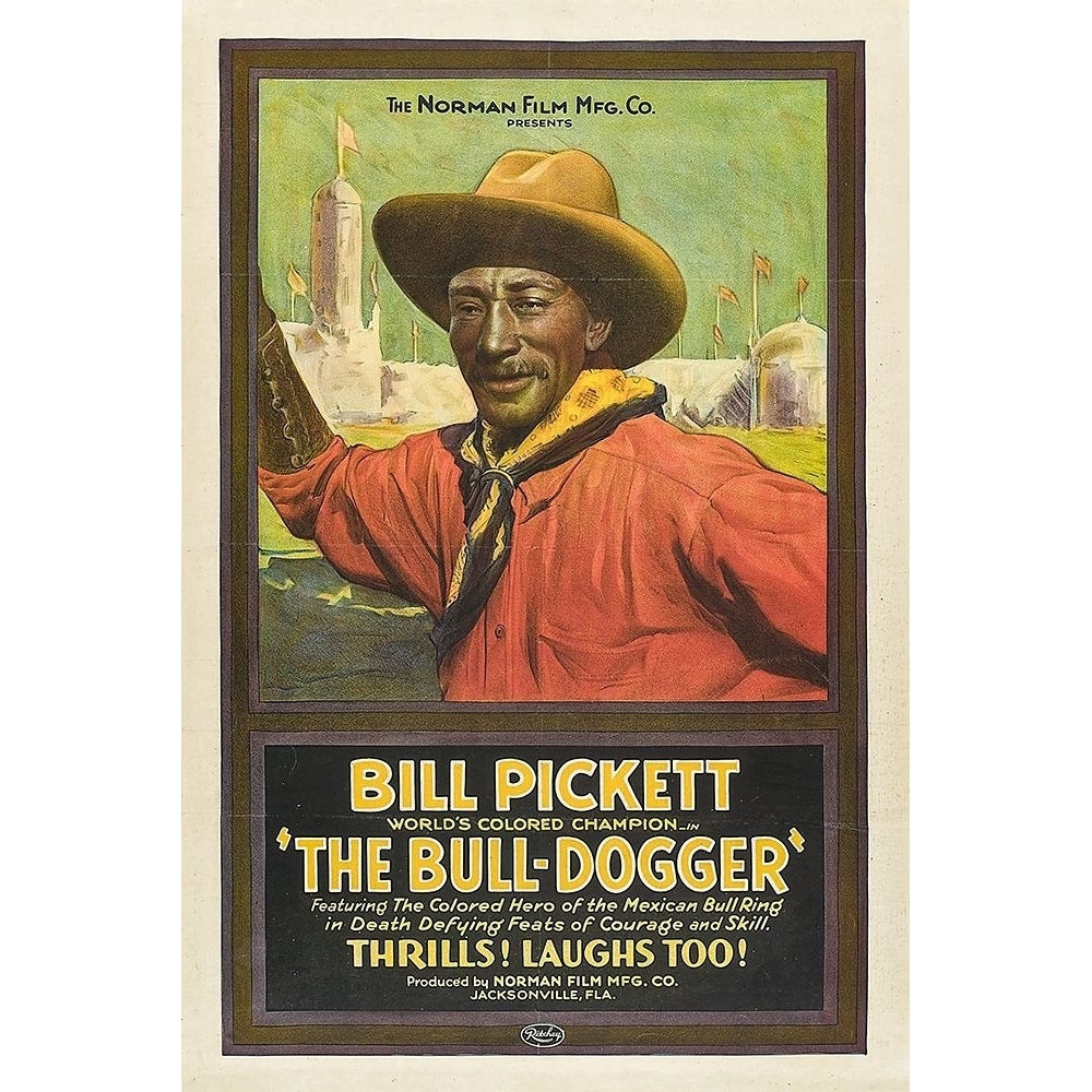 Bill Pickett The Bull-Dogger by Vintage Poster-VARPDX57949 Image 1