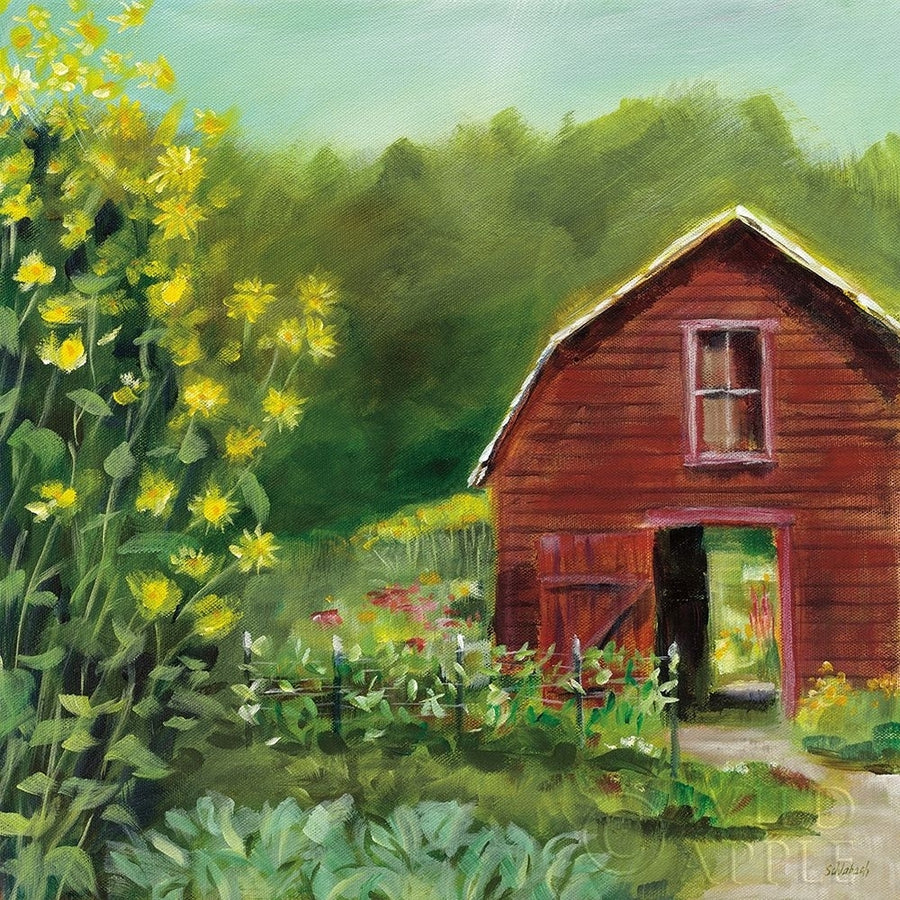 Kelly Way Barn Poster Print by Sue Schlabach-VARPDX57991 Image 1