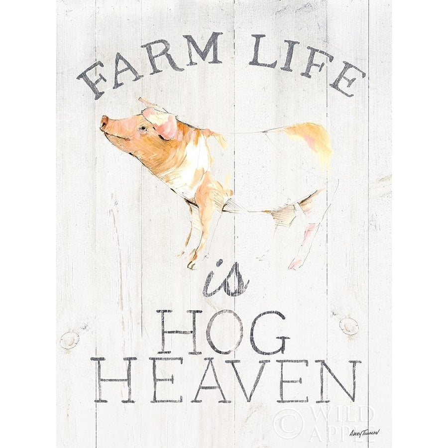 Farm Life wood Poster Print by Avery Tillmon-VARPDX58153 Image 1