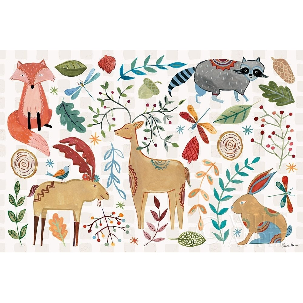 Whimsical Woodland I Poster Print by Farida Zaman-VARPDX58230 Image 1