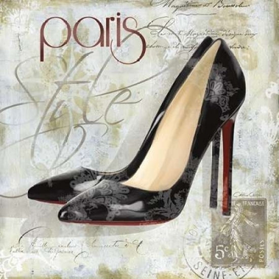 Paris Soles 2 Poster Print by Carlie Cooper-VARPDX582COO1001 Image 1