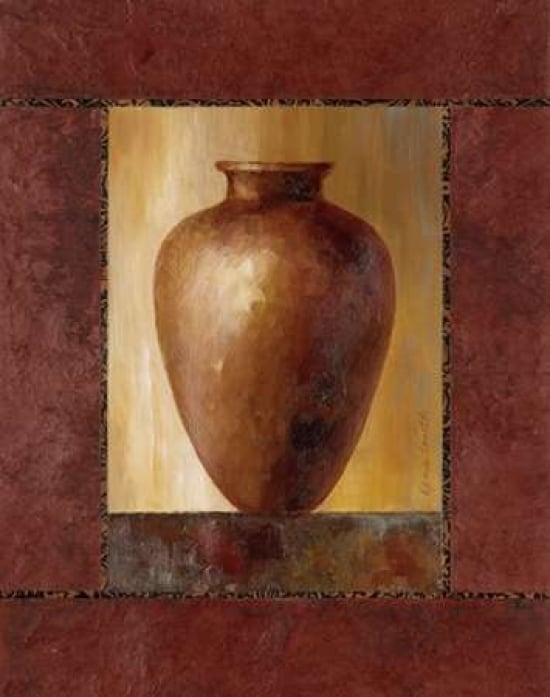 Mahogany Pottery Vase Poster Print by Lanie Loreth-VARPDX5830 Image 1