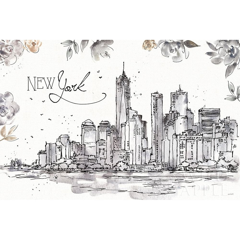 Skyline Sketches I Poster Print by Anne Tavoletti-VARPDX58815 Image 1