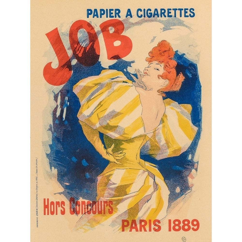 Job Cigarettes 1889 by Jules Cheret-VARPDX58841 Image 1