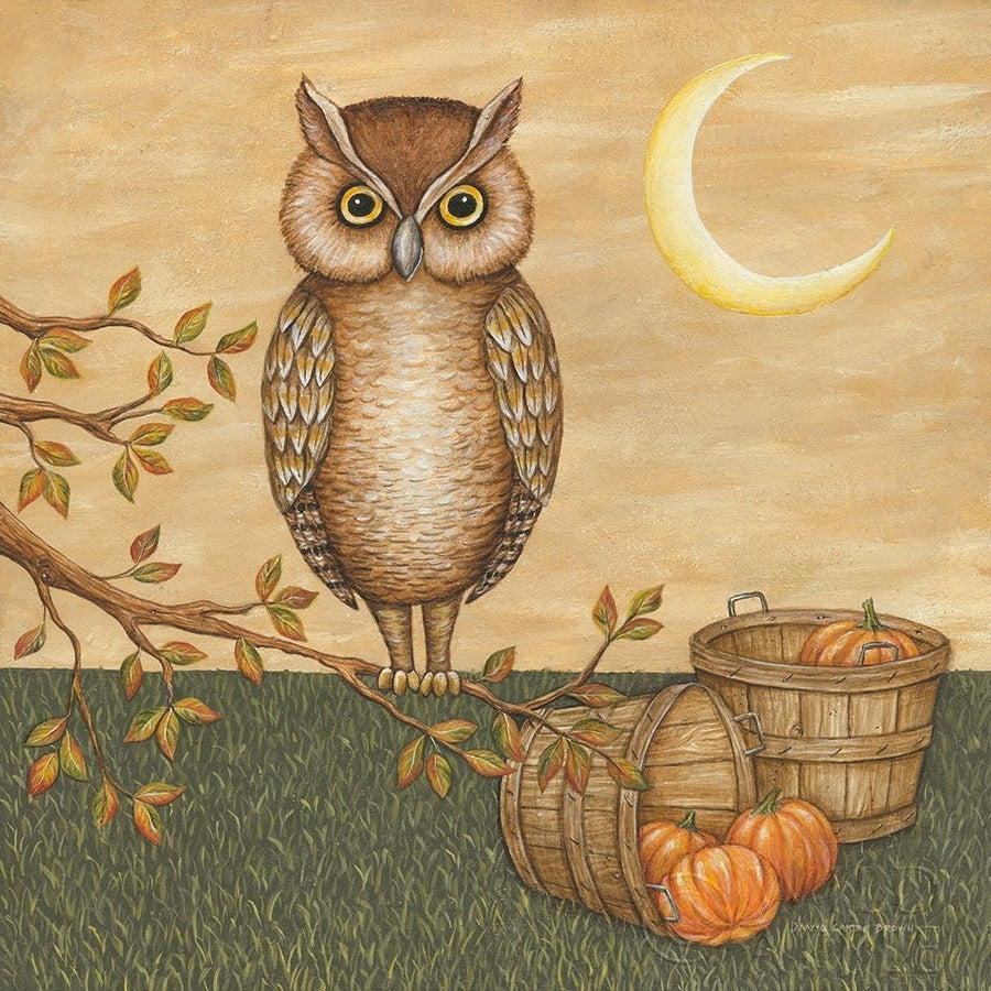 Halloween Owl Poster Print by David Carter Brown-VARPDX58950 Image 1