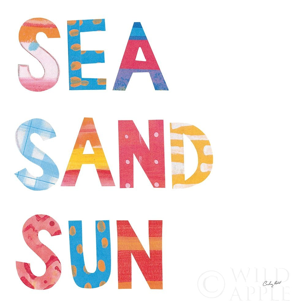 Sea Sand Sun IV Poster Print by Courtney Prahl-VARPDX58955 Image 1