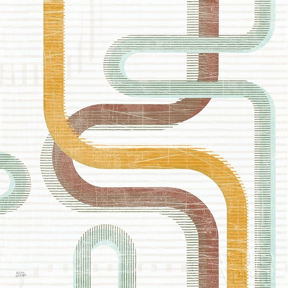 Subway Lines I Poster Print by Melissa Averinos-VARPDX58960 Image 1