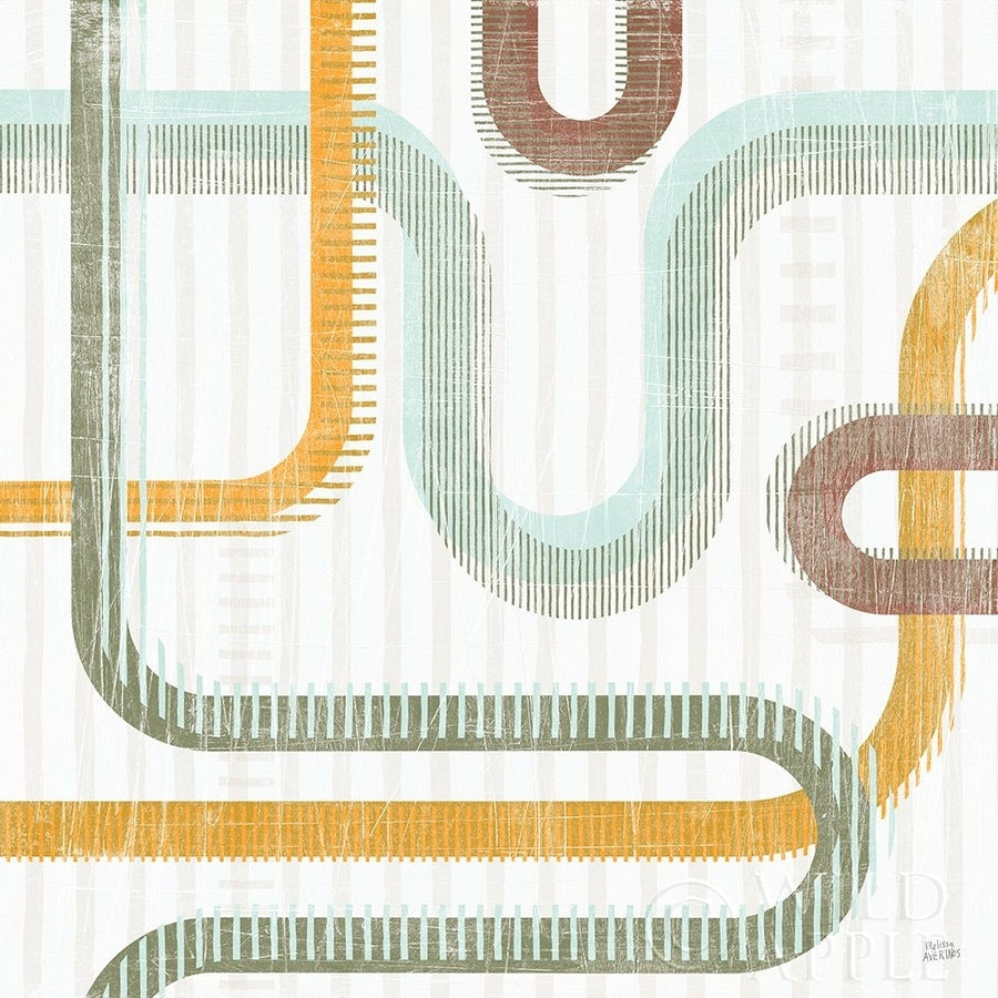 Subway Lines II Poster Print by Melissa Averinos-VARPDX58961 Image 1