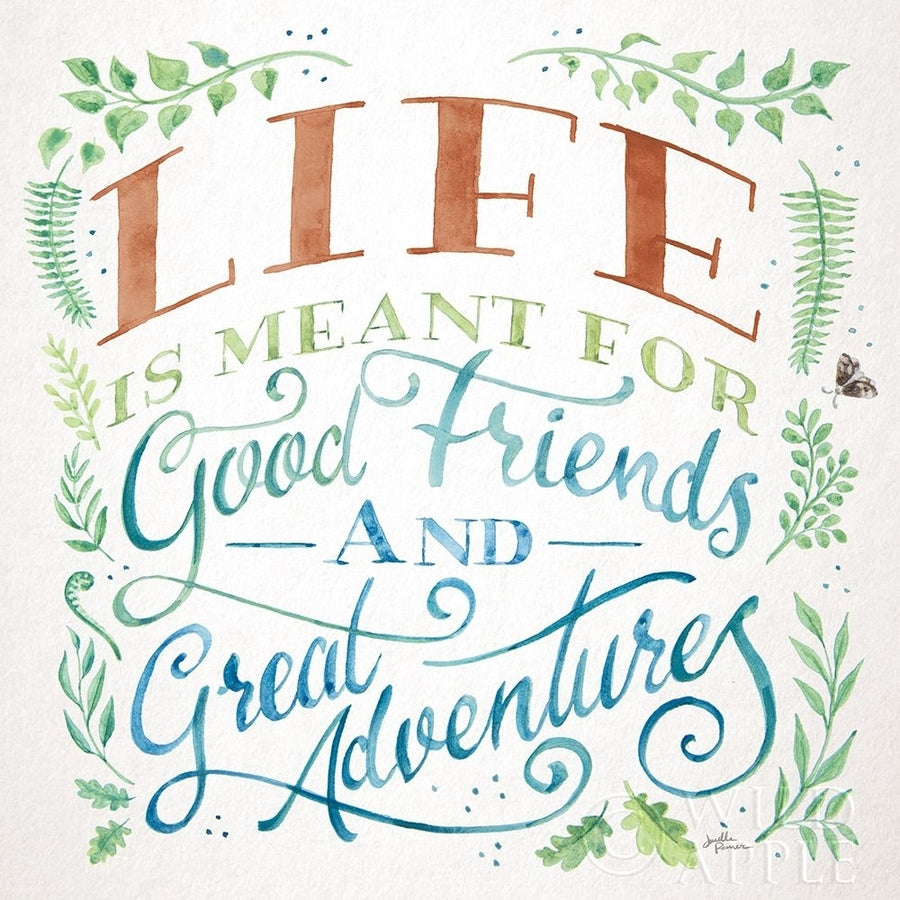 Good Friends and Great Adventures I Life Poster Print by Janelle Penner-VARPDX59147 Image 1