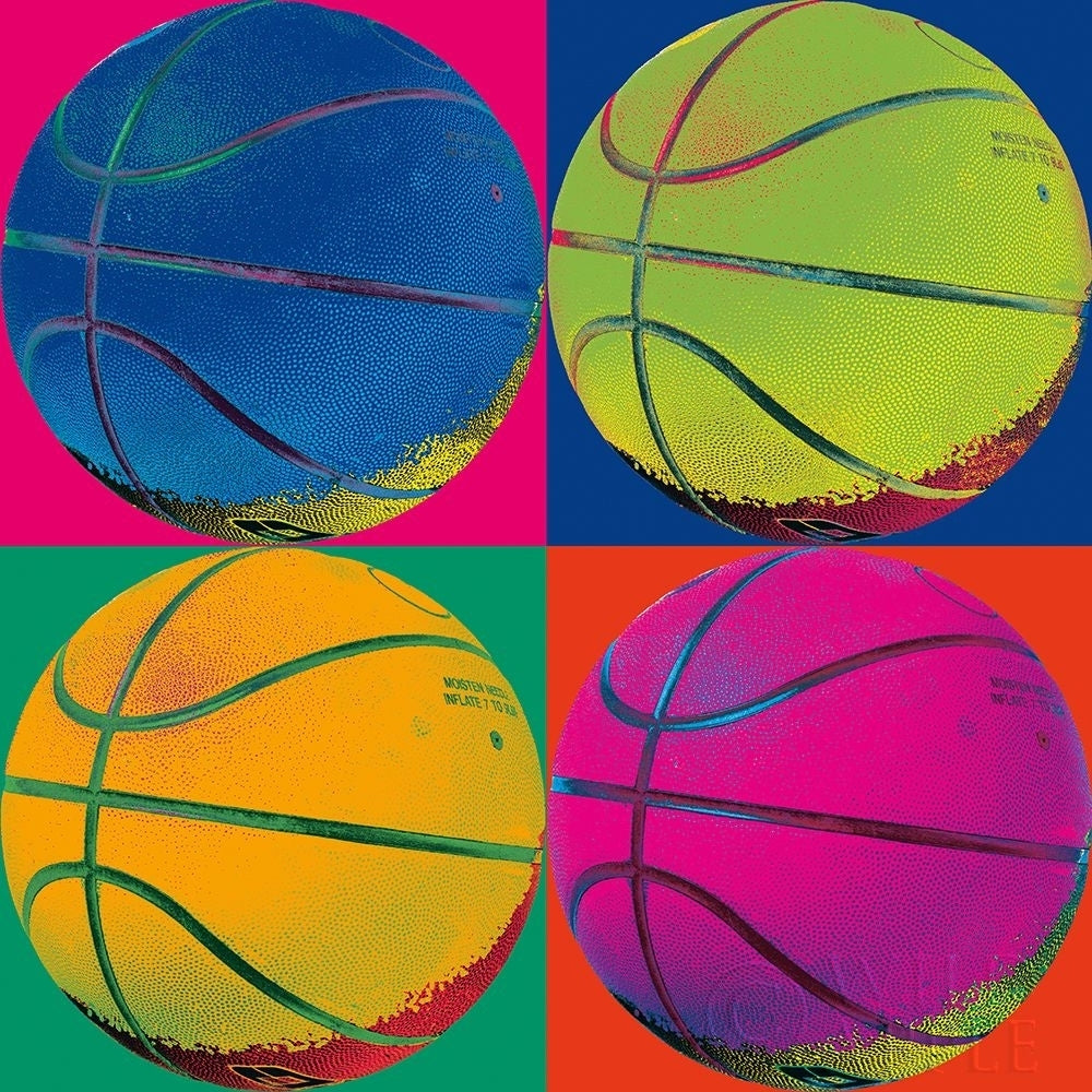 Ball Four Basketball Crop Poster Print by Wild Apple Portfolio Wild Apple Portfolio-VARPDX59235 Image 1