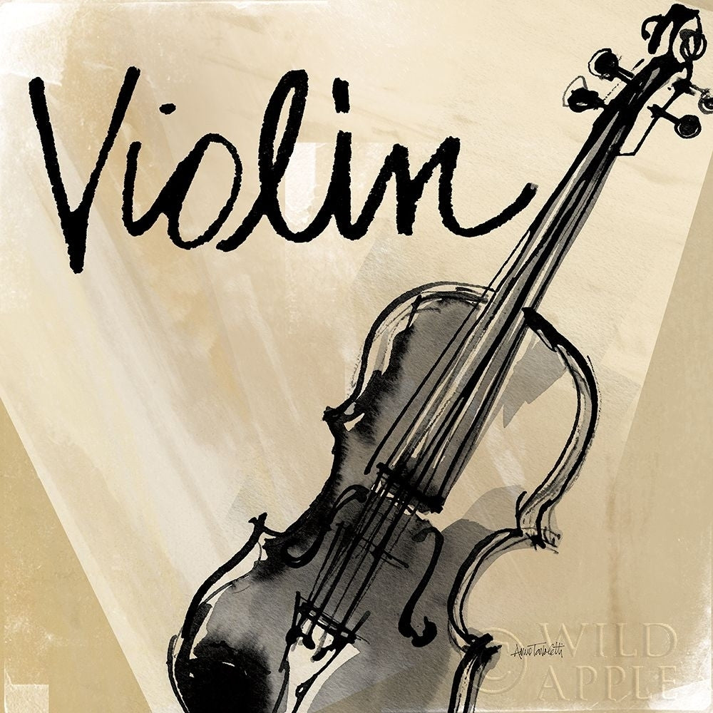 Violin Neutral Poster Print by Anne Tavoletti-VARPDX59272 Image 1