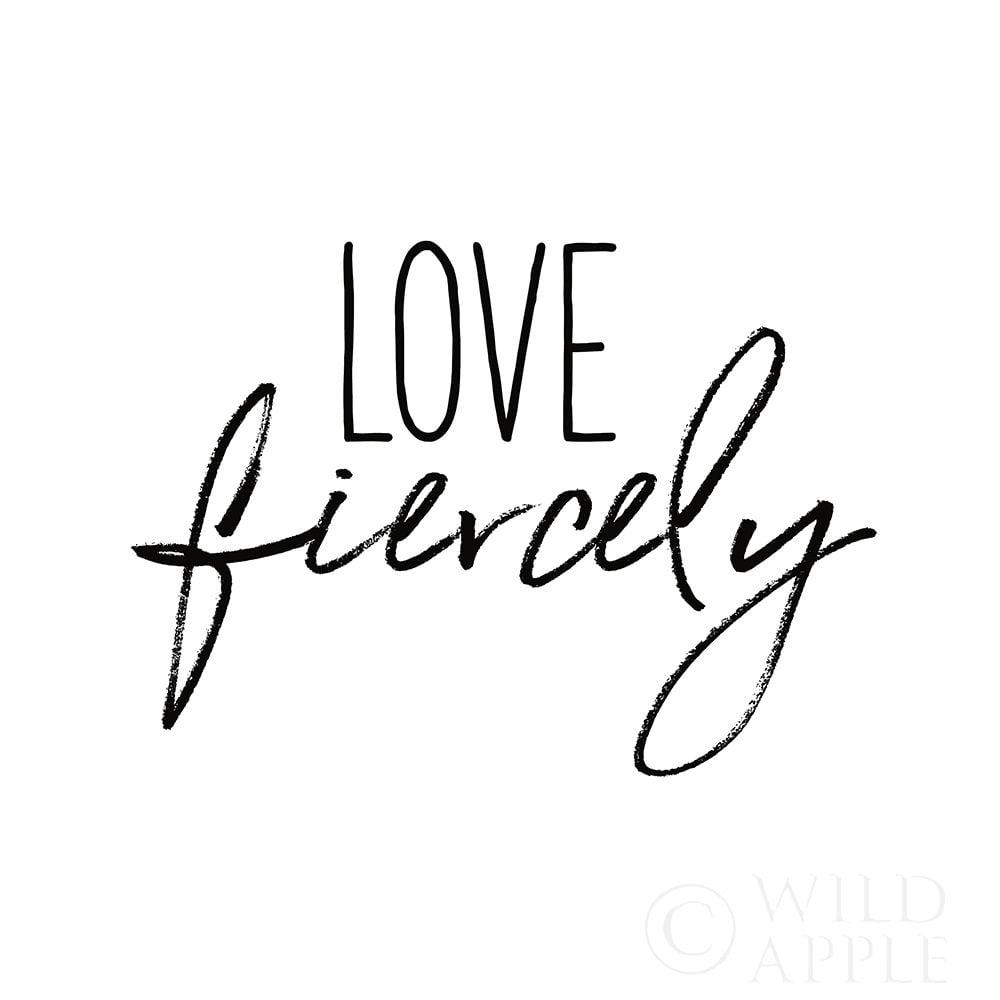 Love Fiercely Poster Print by Wild Apple Portfolio Wild Apple Portfolio-VARPDX59256 Image 1