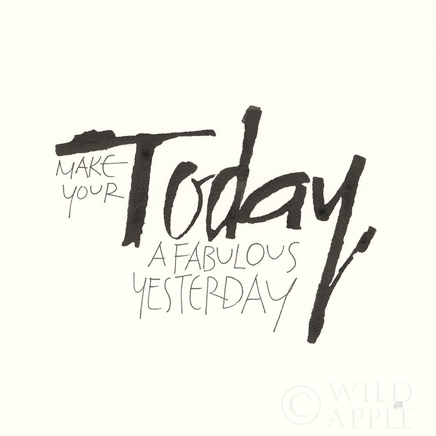 Daily Saying I Poster Print by Chris Paschke-VARPDX59401 Image 1