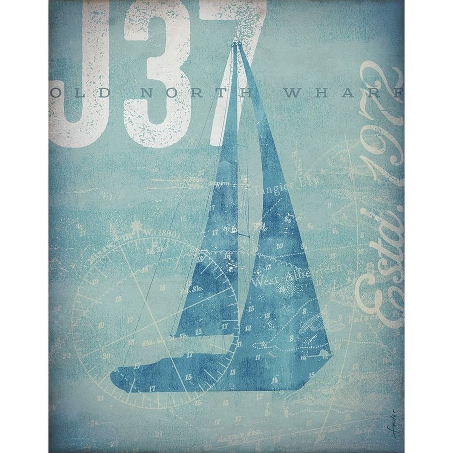 Nautical III: Sailboat Poster Print by Stephen Fowler-VARPDX5955 Image 1