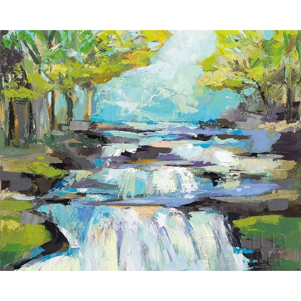 The Waterfall Poster Print by Jeanette Vertentes-VARPDX59583 Image 1