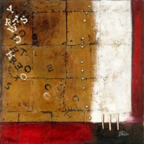 Red Contemporary III Poster Print by Patricia Pinto-VARPDX5975 Image 2