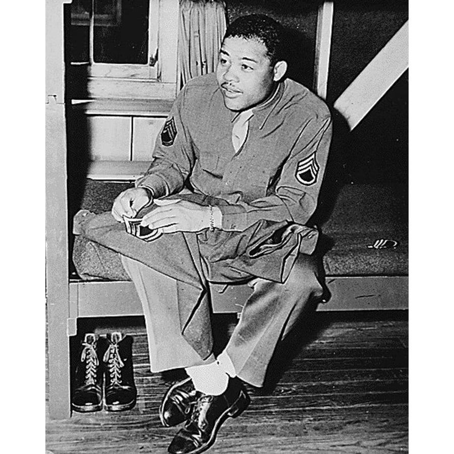 WWII World Heavyweight champ Joe Louis by U.S. Archives-VARPDX59753 Image 1