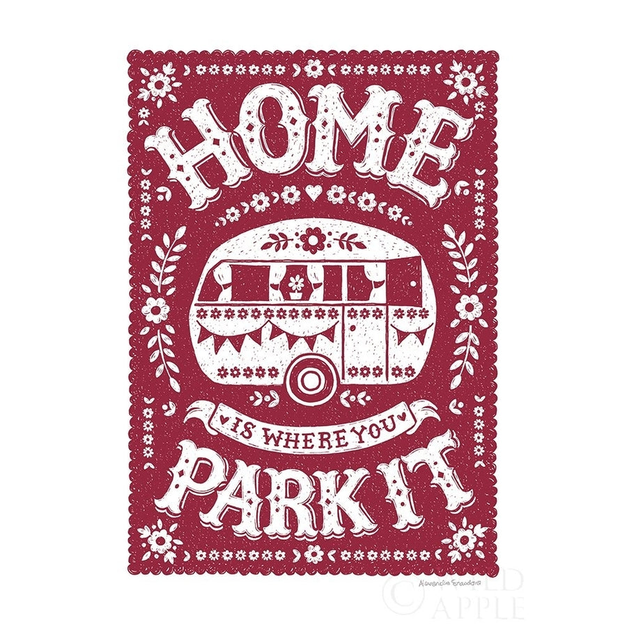 Home is Where You Park It Poster Print by Alexandra Snowdon-VARPDX60061 Image 1