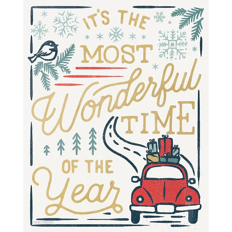 Christmas Adventures V Poster Print by Laura Marshall-VARPDX60097 Image 1