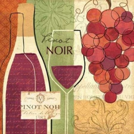 Wine and Grapes I Poster Print by Veronique Charron-VARPDX6010 Image 2