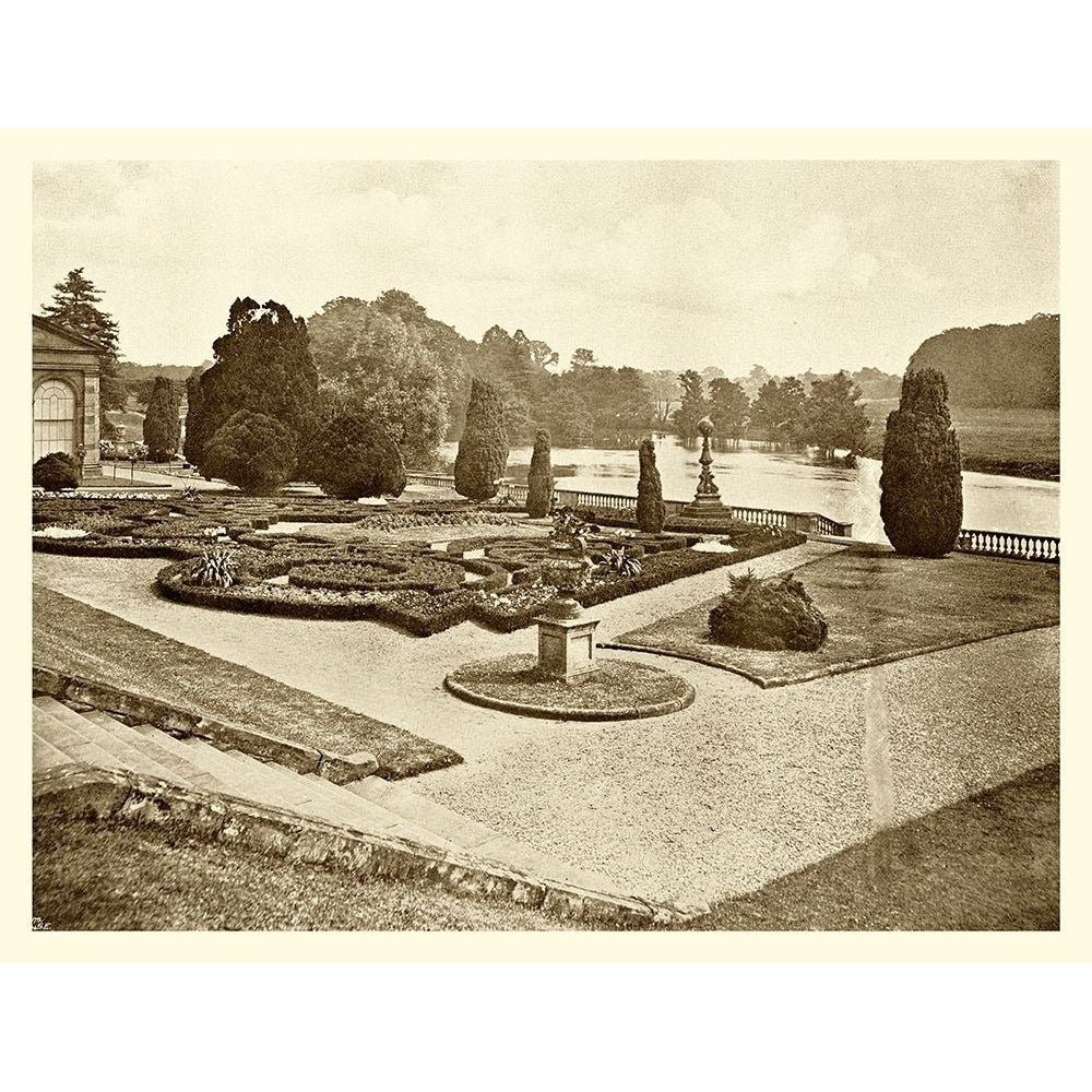 Sepia Garden View III Poster Print - unknown-VARPDX60348Z Image 1