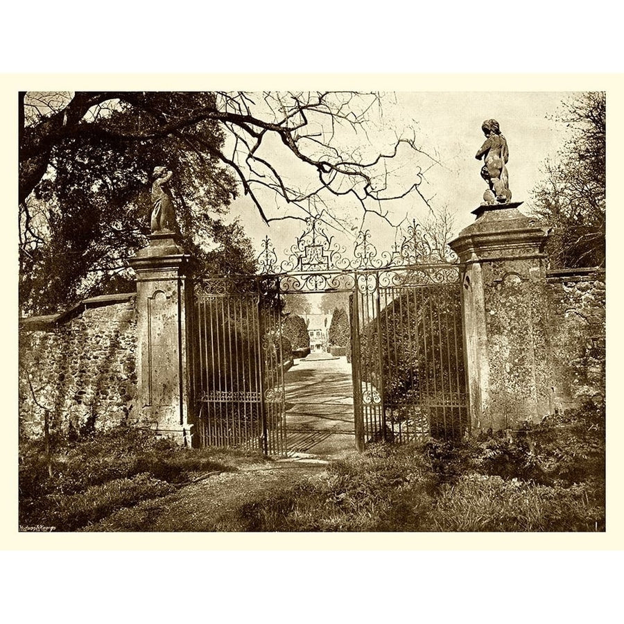 Sepia Garden View I Poster Print - unknown-VARPDX60346Z Image 1