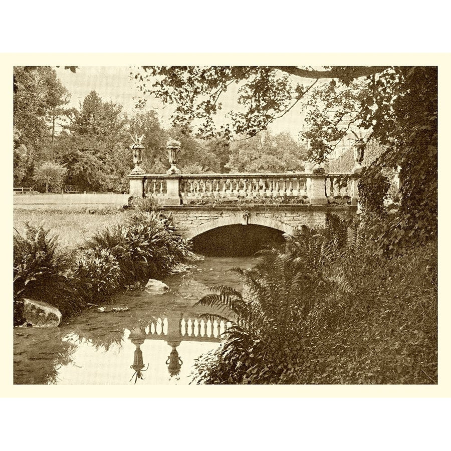 Sepia Garden View V Poster Print - unknown-VARPDX60350Z Image 1