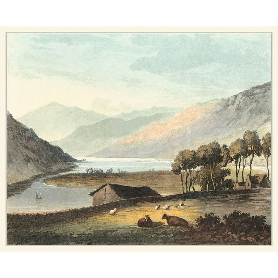 Picturesque English Lake I Poster Print - T.H. Fielding-VARPDX60459Z Image 1