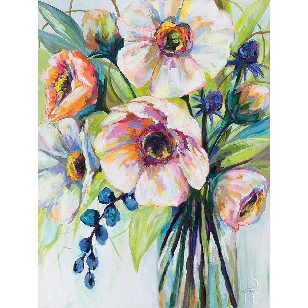 Pretty Poppies Poster Print by Jeanette Vertentes-VARPDX60526 Image 1