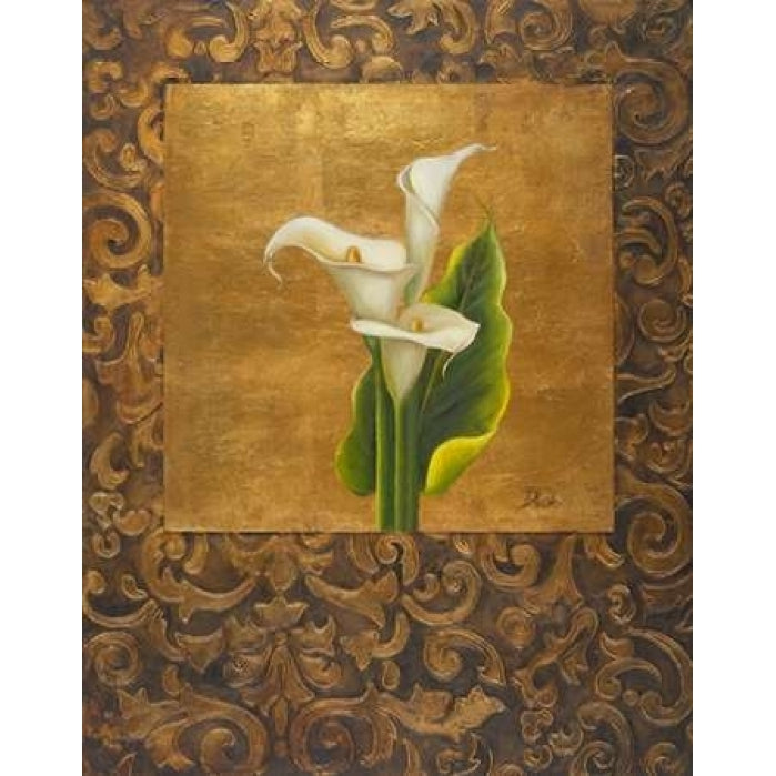 Calla Lily with Arabesque I Poster Print by Patricia Pinto-VARPDX6065 Image 1