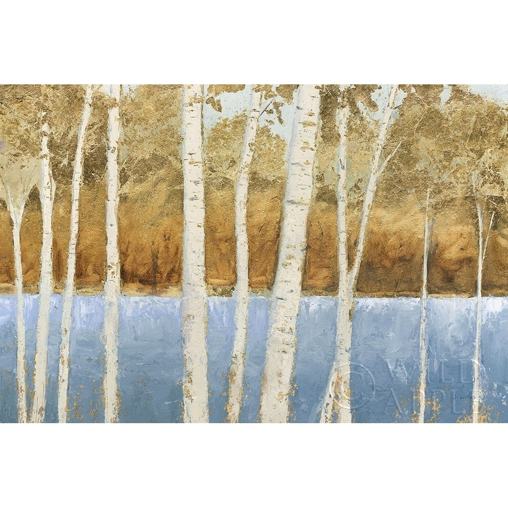 Lakeside Birches Poster Print by James Wiens-VARPDX60666 Image 1