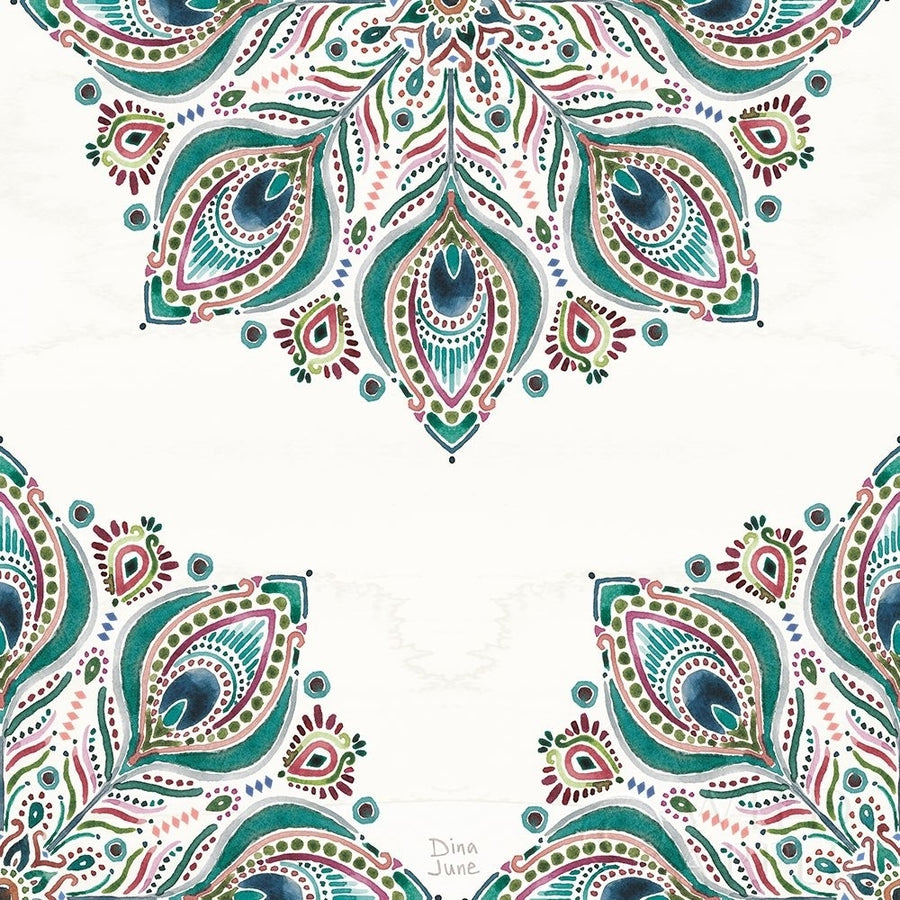 Bohemian Vibes Pattern VIIA Poster Print by Dina June-VARPDX60797 Image 1