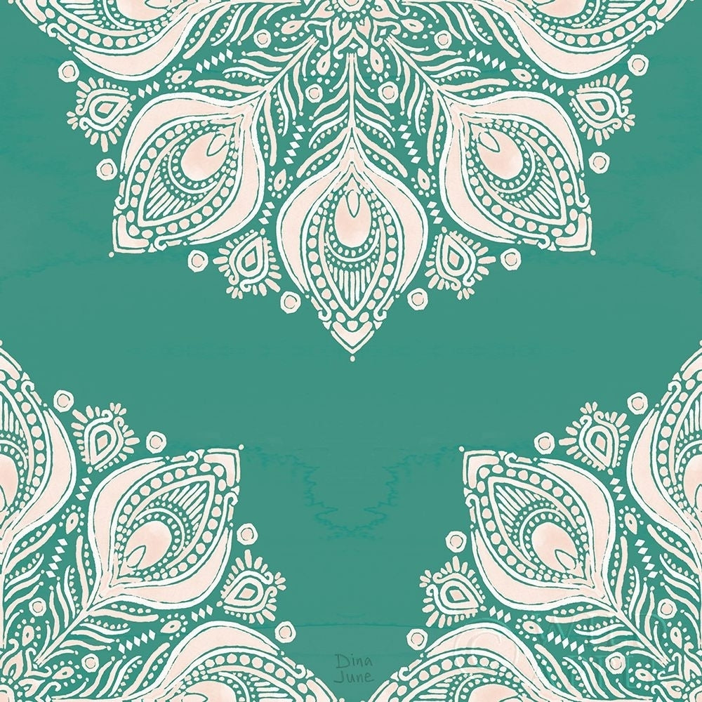 Bohemian Vibes Pattern VIIG Poster Print by Dina June-VARPDX60803 Image 1