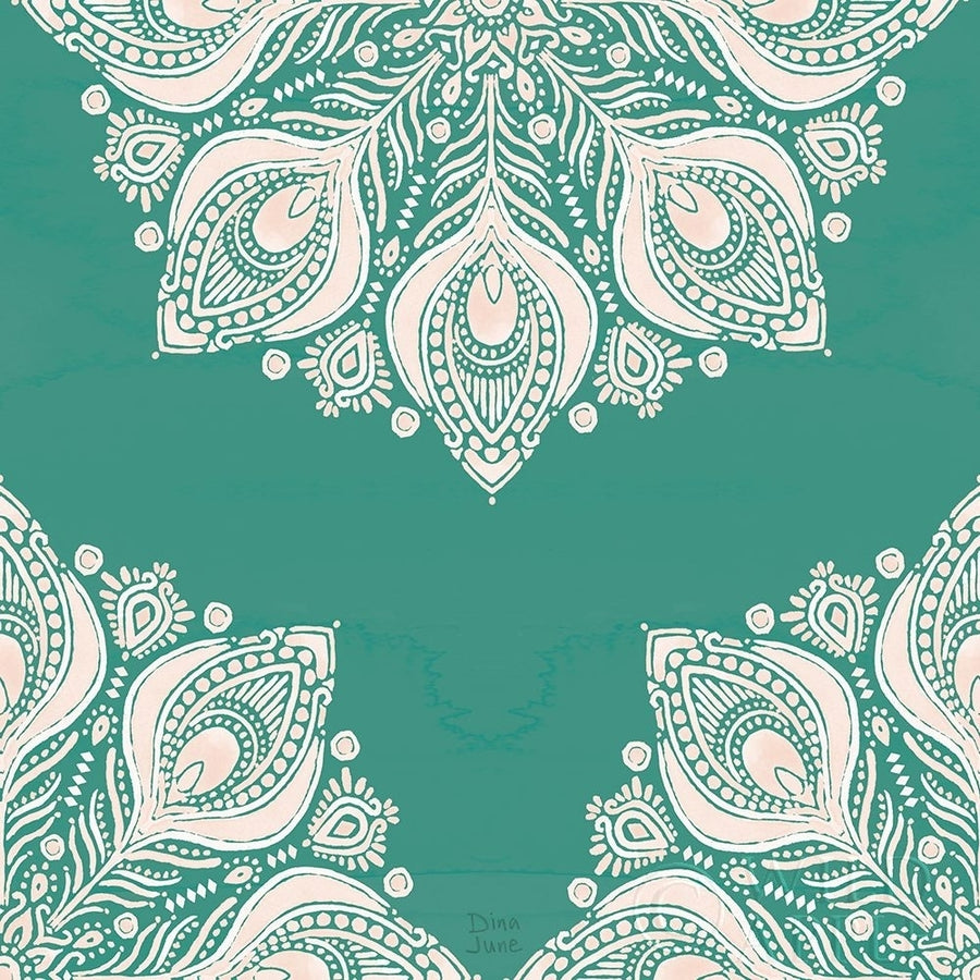 Bohemian Vibes Pattern VIIG Poster Print by Dina June-VARPDX60803 Image 1