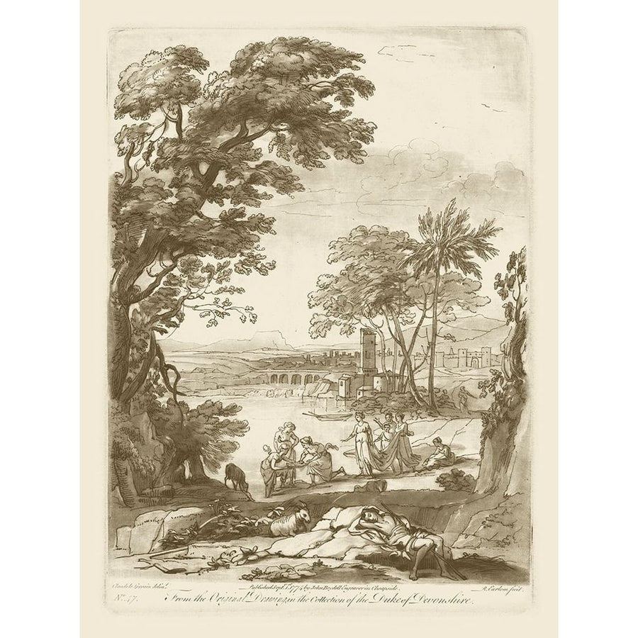 Pastoral View I Poster Print - Claude Lorrain-VARPDX61110Z Image 1